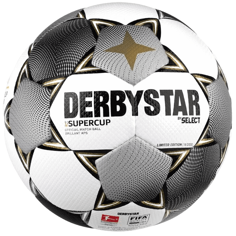 Derbystar Spielball Fußball Größe 5 Supercup Brillant APS